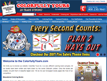 Tablet Screenshot of colorfullyyours.com